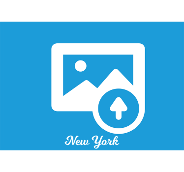 Tapisserie villes et pays skyline légendaire de new york - TenStickers