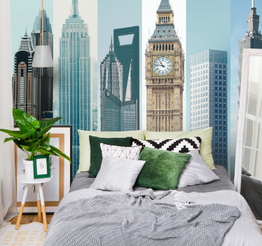 Papier peint mural photos buildings - TenStickers