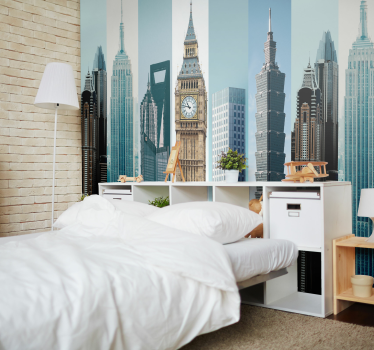 Papier peint mural photos buildings - TenStickers
