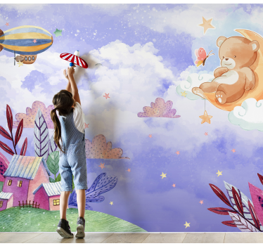 Tapisserie murale magie et fantaisie - TenStickers