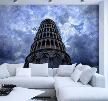 Tapisserie autres villes et de pays tour de pise - TenStickers