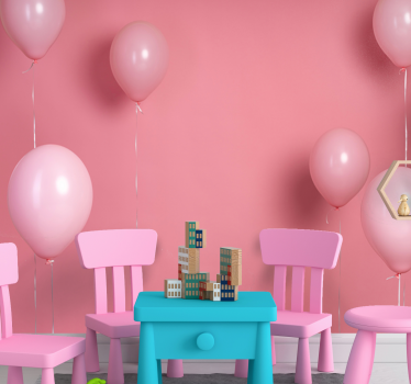 Tapisserie chambre enfant fête des blocs de construction - TenStickers