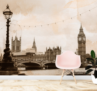 Tapisserie londres paysage historique de londres - TenStickers