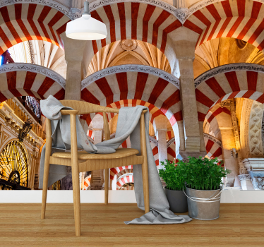 Tapisserie villes et pays arcs architecturaux - TenStickers