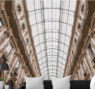 Tapisserie villes et pays milan merveille architecturale - TenStickers