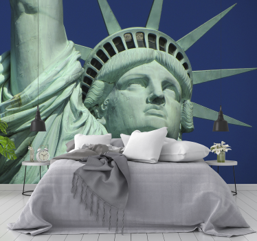 Tapisserie villes et pays statue de la liberté - TenStickers