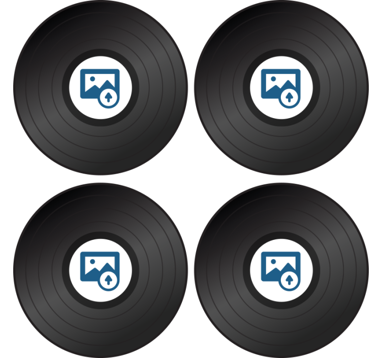 Dessous de verre Vinyle personnalisé - TenStickers