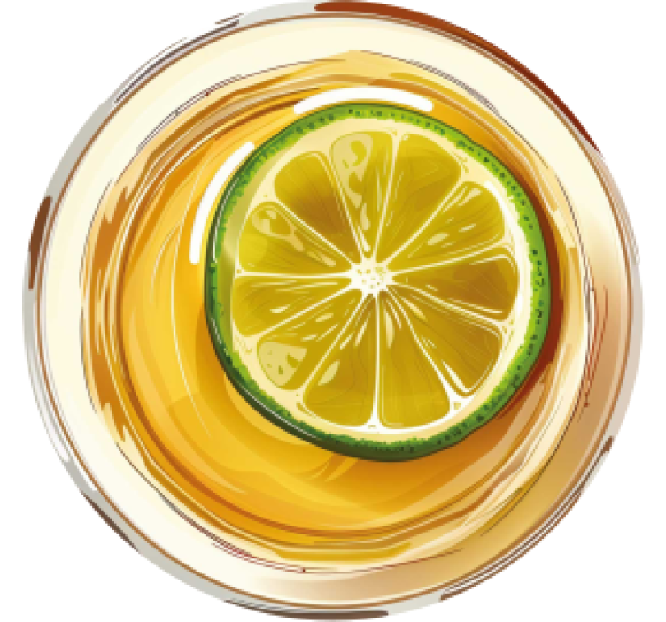 Dessous de verre boisson tequila - TenStickers
