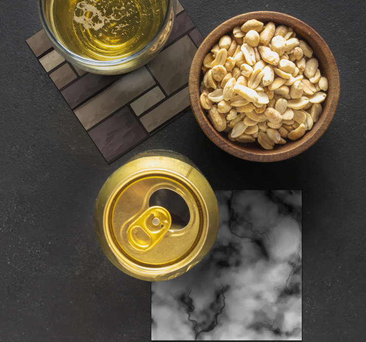 dessous de verre motif Textures réalistes - TenStickers