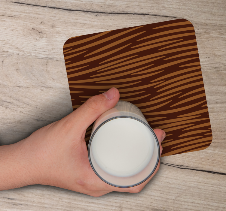 Sous verre motif bois naturel - TenStickers