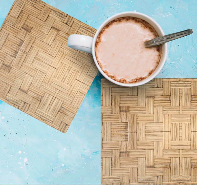 Sous verre surface tissée - TenStickers