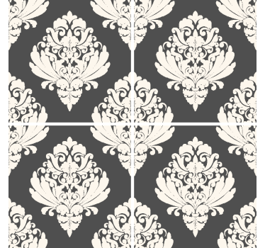 Sous verre motif orné élégant - TenStickers