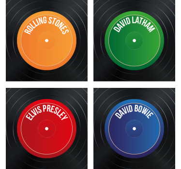 Sous verre bière étiquettes vinyles - TenStickers