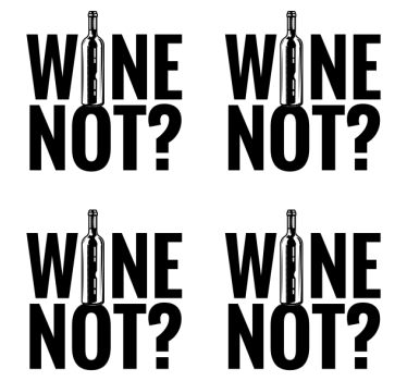 Sous verre citation phrase ludique bouteille de vin - TenStickers