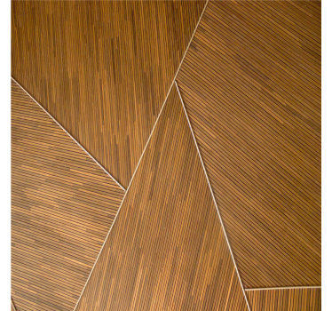 Sous verre motif géométrique bois - TenStickers