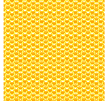 Sous verre bière motif alvéolaire - TenStickers