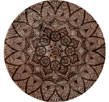 Sous verre motif dentelle complexe - TenStickers