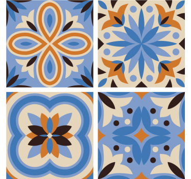 Sous verre motifs botaniques raffinés - TenStickers
