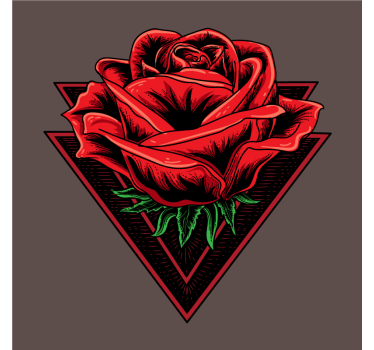 Sous verre bière graphique rose rouge - TenStickers