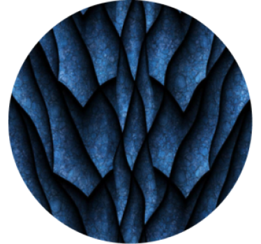 Sous verre motif de vagues texturé - TenStickers