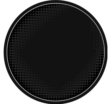 Sous verre bière surface circulaire texturée - TenStickers