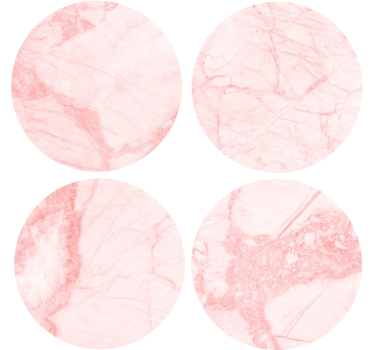 Sous verre marbre rose texturé - TenStickers