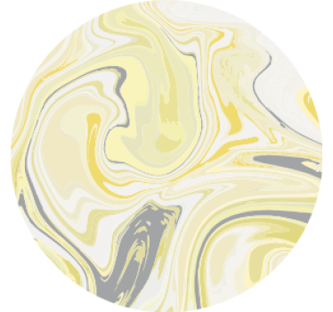 Sous verre motif tourbillon jaune marbré - TenStickers