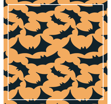 Sous verre halloween motif chauve-souris - TenStickers