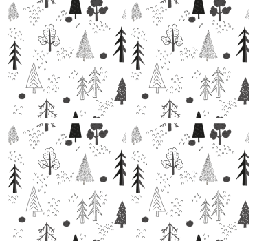 Sous verre art de ligne naturel - TenStickers