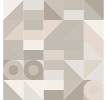 Sous verre motifs géométriques neutres - TenStickers