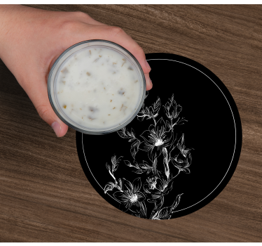 Sous verre art floral en ligne - TenStickers