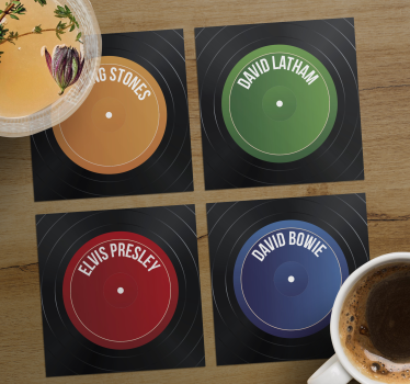 Sous verre bière étiquettes vinyles - TenStickers