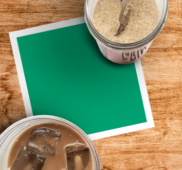Sous verre moderne couleur unie - TenStickers