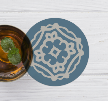 Sous verre motif complexe superposé - TenStickers