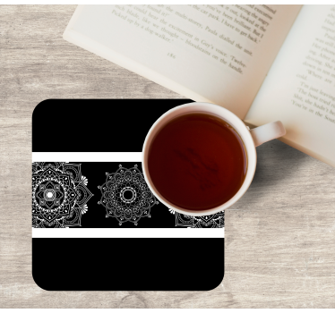 Sous verre motif de mandala complexe - TenStickers