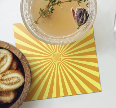 Sous verre motif Éclatant de soleil - TenStickers