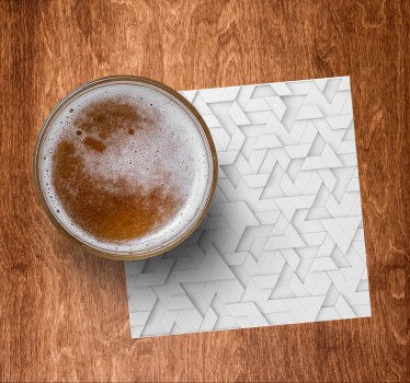 Sous verre motif texturé géométrique - TenStickers