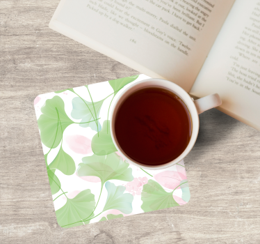Sous verre motifs de feuilles luxuriantes - TenStickers