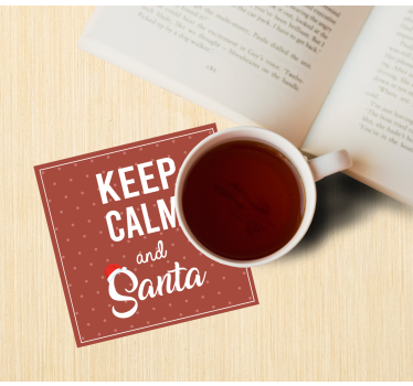 Sous verre noël design citation festive - TenStickers