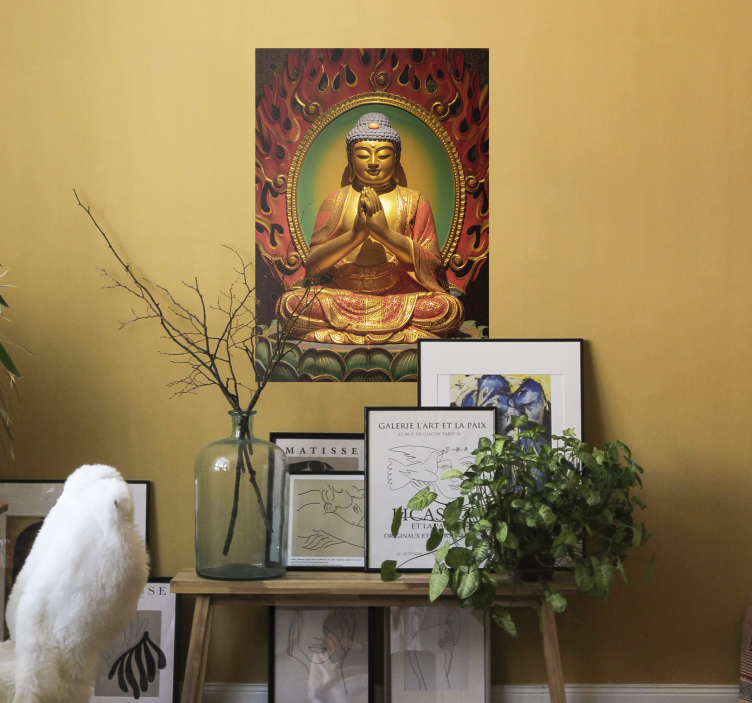 Poster avec image de Bouddha - TenStickers