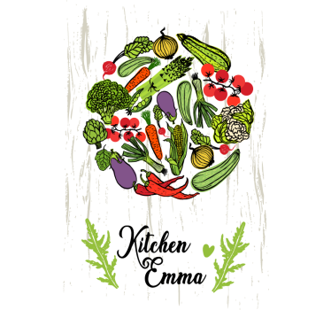 Poster cuisine légumes - TenStickers