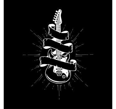 Poster salon guitare - TenStickers
