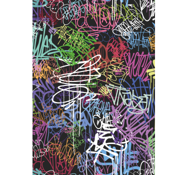 Poster mural peinture style urbain - TenStickers