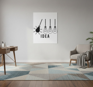 Poster bureau idée avec un joli design - TenStickers
