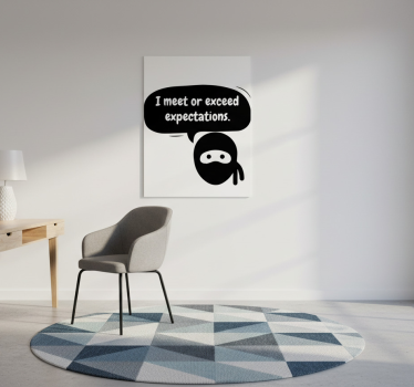 Poster bureau qui répond à vos attentes - TenStickers