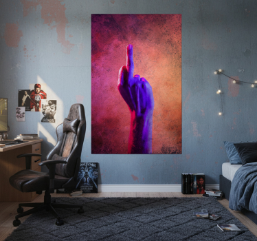 Poster chambre ado attitude rebelle - TenStickers