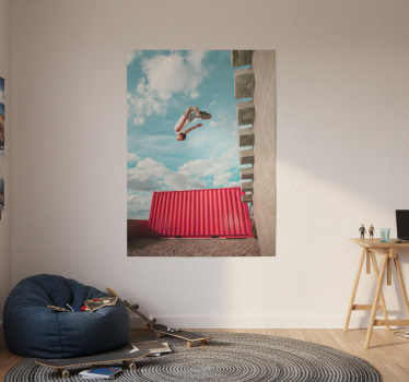 Poster chambre ado parkour sportif et dynamique - TenStickers
