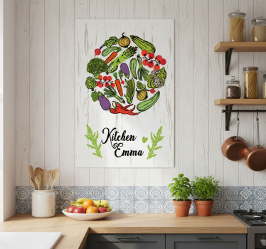 Poster cuisine légumes - TenStickers