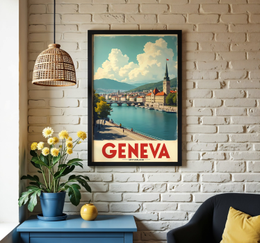 Poster Genève - TenStickers