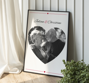 Poster personnalisable grands-parents - TenStickers